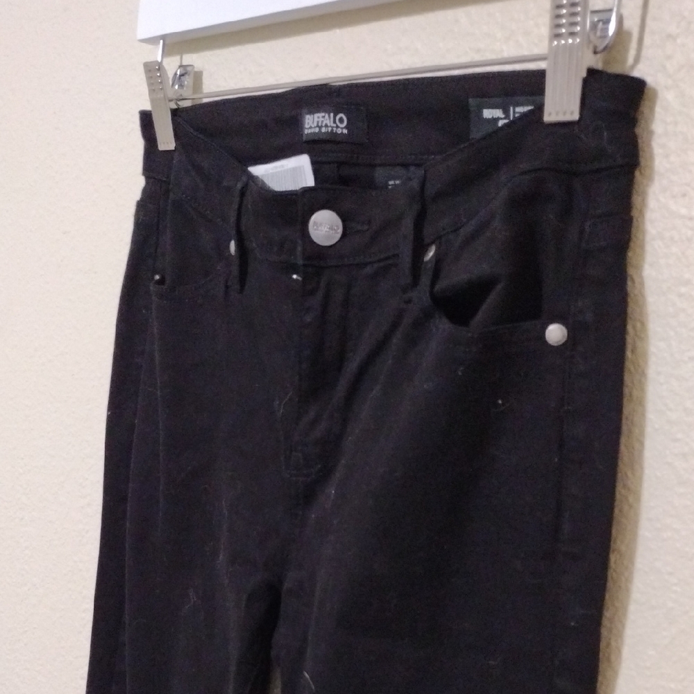 Buffalo David Bitton Black Skinny Jeans - Picture 6 of 9